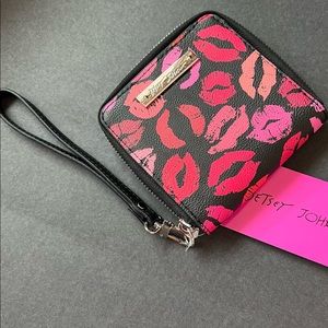 NWT BETSEY JOHNSON NEW INDEXER WALLET CARDHOLDER. Tag removed but never used.